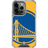 NBA Golden State Warriors Large Logo iPhone 14 Pro Clear Case